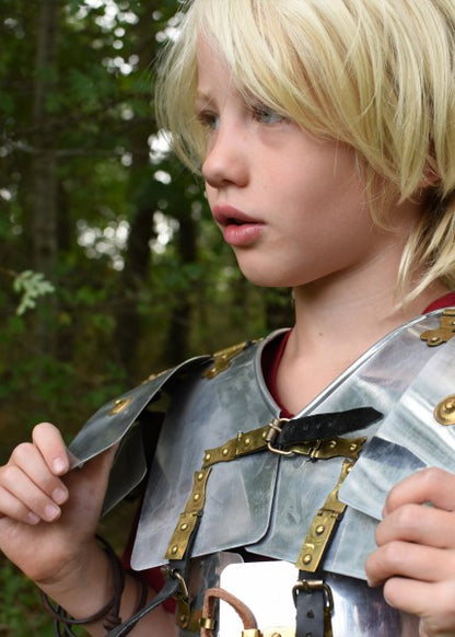 Lorica Segmentata Junior, Kinder-Römerrüstung, Aluminium