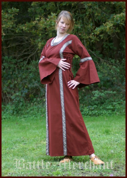 Mittelalter Kleid - Martha, rot