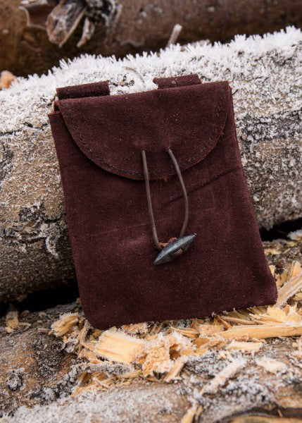 Dünne Ledertasche, klein