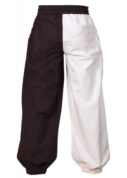 Weite Mittelalterliche Kinderhose Thore, braun/natur