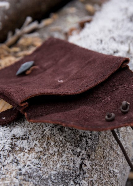 Dünne Ledertasche, klein